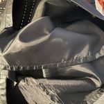 Newport News  Leather Skirt Black A-line Stitch Detail Photo 8