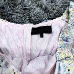 Kendall + Kylie  Anglaise Maxi Ruffle Dress in Collage Floral, Size 8/10​​​​ Photo 5