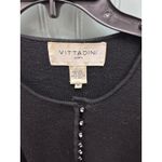 Vittadini Sport Black Wool Henley Button Neck Sweater Size M Size M Photo 1