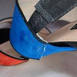 Eloquii  Women's Blue and Orange Sandals Photo 5