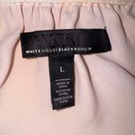 White House | Black Market  Peony Floral Print Off Shoulder Long Sleeve Blouse Top Photo 3