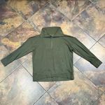 Lou & grey  Signaturesoft Quarter Zip Sweatshirt Olive Army Green XL Photo 5