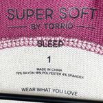 Torrid NEW Super Soft Plush Long Sleeve Lounge Hoodie Oatmeal Heather Stripe 1X Photo 5