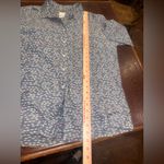 Gap  butterfly button down boyfriend fit shirt - size large Photo 3