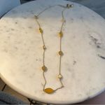 Kate Spade New York Yellow & Gold Beaded Necklace Photo 5