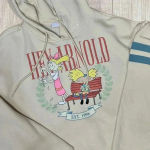 Nickelodeon Hey‎ Arnold  Cropped Hoodie Large Photo 3