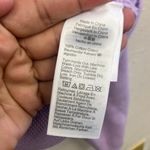 J. Crew Lavendar 100% cotton knit button down cardigan small #724 Purple Photo 5