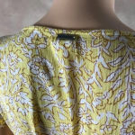 Billabong Yellow Floral Ruffled Wrap Dress SMALL Photo 8