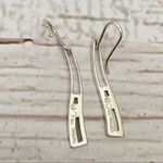 925 Mother of Pearl Inlay Dainty Earrings Photo 5