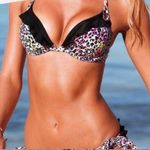 Victoria's Secret Victoria’s Secret Bombshell Leopard Bikini Top Photo 0