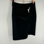 Diane Von Furstenberg Diane‎ Von Furstenberg Sissy Skirt Size 8 Black Wrap Front Pencil Workwear Photo 9