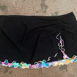 Black Swim Mini Skirt Size 10 Photo 0