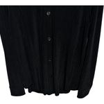 Chico's  Vintage Black Button down long sleeve shirt Size 1 medium formal dressy Photo 2