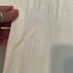 NWT Luvamia szM white wide leg slight flare elastic waist zip front pants White Size M Photo 1