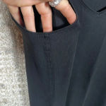 J.‎ Jill Perfect Pima Black Sleeveless Maxi Long Dress Full Length Photo 4