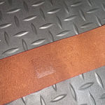 Gap Y2k leather low rise coquette red loop belt boho spring leather classic Photo 3