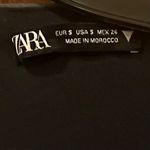 ZARA Sweetheart Neck Underwire Long Sleeve Fitted Mini Dress in Gray Size Small Photo 13