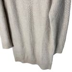 CAROLL Paris Women’s Sz Medium Wool Blend Sweater Dress Long Sleeves Tan Photo 3