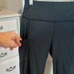 SheIn Black Flare Leg Leggings Cargo Pockets Womens Small Photo 6