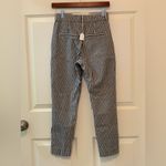 Hollister Black and White Striped Pants. Size-X-Small Photo 2
