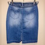 Vintage America Blues Judy Color Block Denim Skirt Photo 2