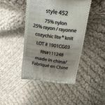 Barefoot Dreams Women Cardigan M CozyChic Lite Beige Open Front Minimalist Soft Photo 3