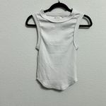 Free People NEW We The Free Kate Tank Light Grey Concrete Size Small Minimalist Photo 2