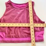 Nike Pro Dri-fit Pink Tank Crop Top US Medium Photo 3