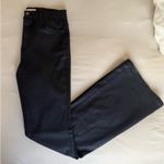 Vibrant Miu black leather flare pants Photo 0