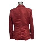 NYGARD Vtg Y2k 8 Suede Blazer Jacket Rust Orange Southwestern Western Rodeo Prep Photo 3