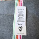 Wildfox  Double Strap Jersey Tote Dark Grey NEW Photo 6