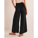 Boden vacation wide leg black pants size US 8 Black Photo 1