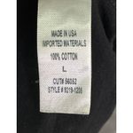 Citizens of Humanity Black Sleeveless V-Neck Muscle Tee Top Cotton Size L USA Photo 6