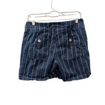 Ralph Lauren Vintage 90's Lauren Jeans Co. Pinstriped Button Fly Denim Short Size 4 Cotton Photo 4