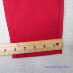 Just USA New! vermiliion red skinny jeans, women size 31 Photo 5