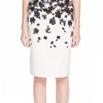 St. John  Collection Resort Floral Degrade Silk Peplum Dress Photo 0