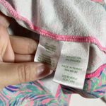 Lilly Pulitzer Pink Palms Bamboo Popover 1/2 Zip Sz XS Photo 5