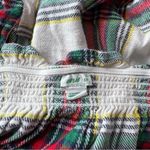 Aerie  plaid flannel pajama romper Photo 2