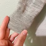 All Saints Grey Lightweight Cold Shoulder Turtleneck Sweater 4 Merino Wool Photo 5