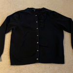 Lands’ End Sweater Black Size L Photo 0