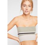 Free People nwt //  coco bandeau stripe ribbed top Photo 15