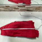 Tommy Hilfiger Sport sweatshirt sweater cropped Red Sz L Photo 8