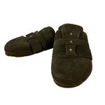 Free People Mule Clogs Sunday Season Khaki Green Slip On Women’s 36 USA 6 Photo 6