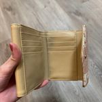 Floral Patchwork Spring Paisley Wallet Women's Neutral Tan Photo 7