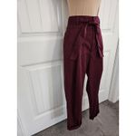 Polo By Ralph Lauren High Rise Retro Burgundy Pants Size 2 NWT Red Photo 2