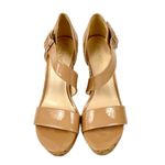 Nine West Florey Nude Wedge Sandals - Size 8.5 Photo 2