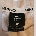Nike  Pro Cropped Crewneck Sweatshirt Dri-FIT Blush Pink Women’s M Photo 6