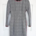 Carlisle  Houndstooth Wool Blend Sheath Dress Photo 0