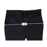 Banana Republic  Petite Jackson‎ Fit Mid Rise Ankle Trousers Pants 12P Black Photo 4