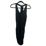 Athleta ✨ Tee Racerback Sz XS Dress Sleeveless Ruched Black✨ Photo 2